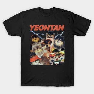 Yeontan BTS V's Dog Graphic Design T-Shirt